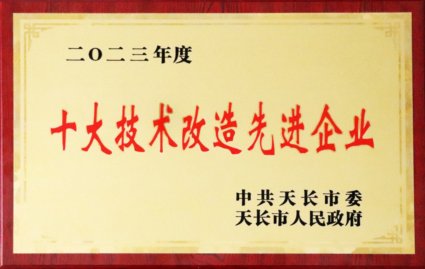 2023天長(zhǎng)市十大技術(shù)改造先進(jìn)企業(yè)