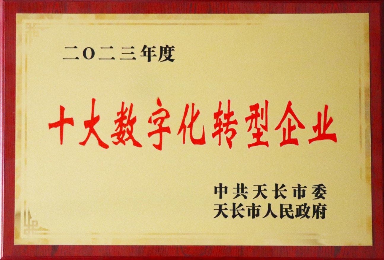 2023年天長(zhǎng)市十大數(shù)字化轉(zhuǎn)型企業(yè)